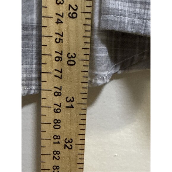 J.Crew Men’s Shirt XL Gray Button Down Long Sleeve Check Casual - Picture 4 of 7